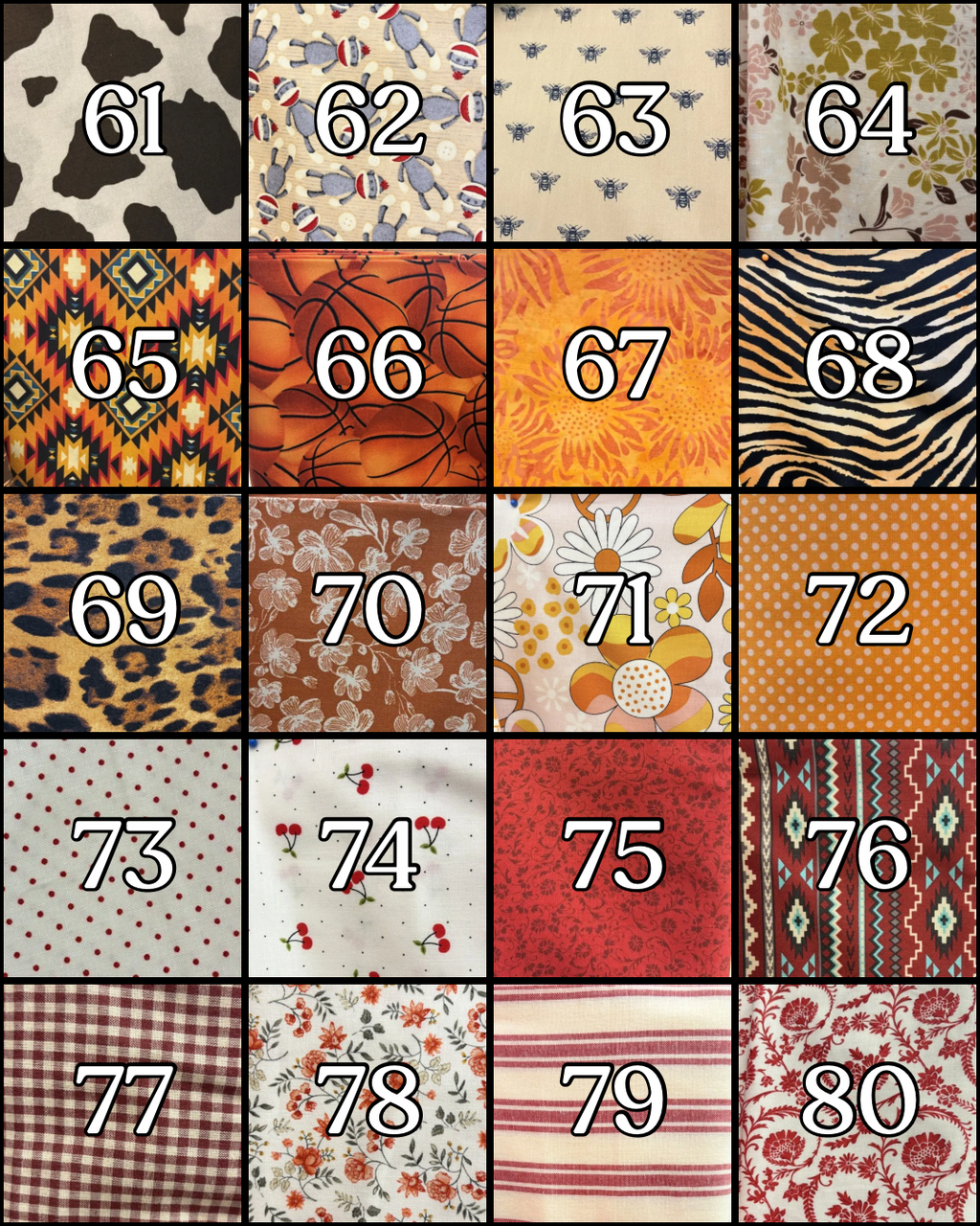 Custom Fabric Name Banner
