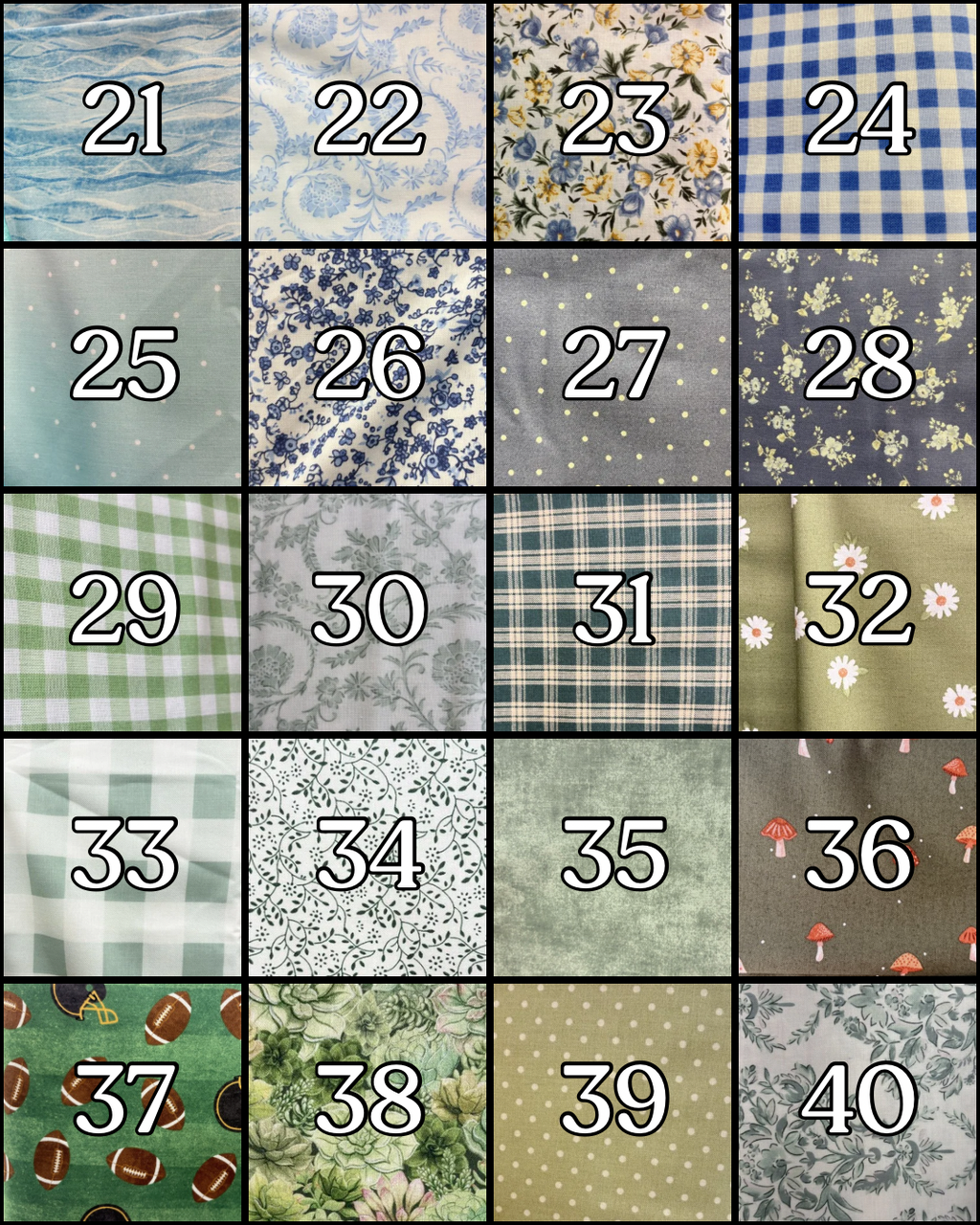 Custom Fabric Name Banner
