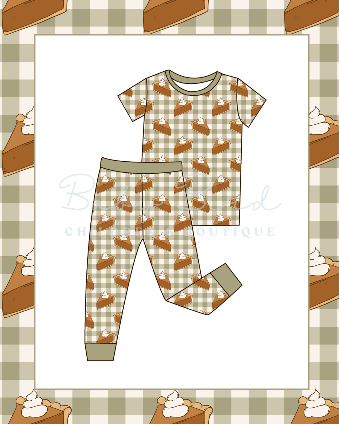 Sweet As Pie 2-Piece Pajamas