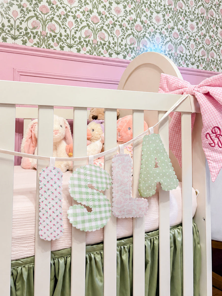 Custom Fabric Name Banner