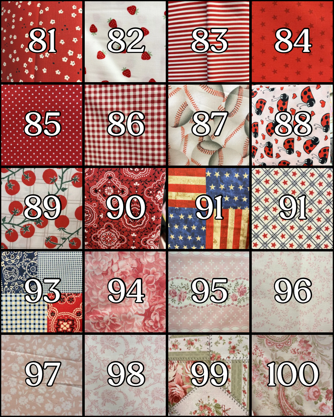 Custom Fabric Name Banner