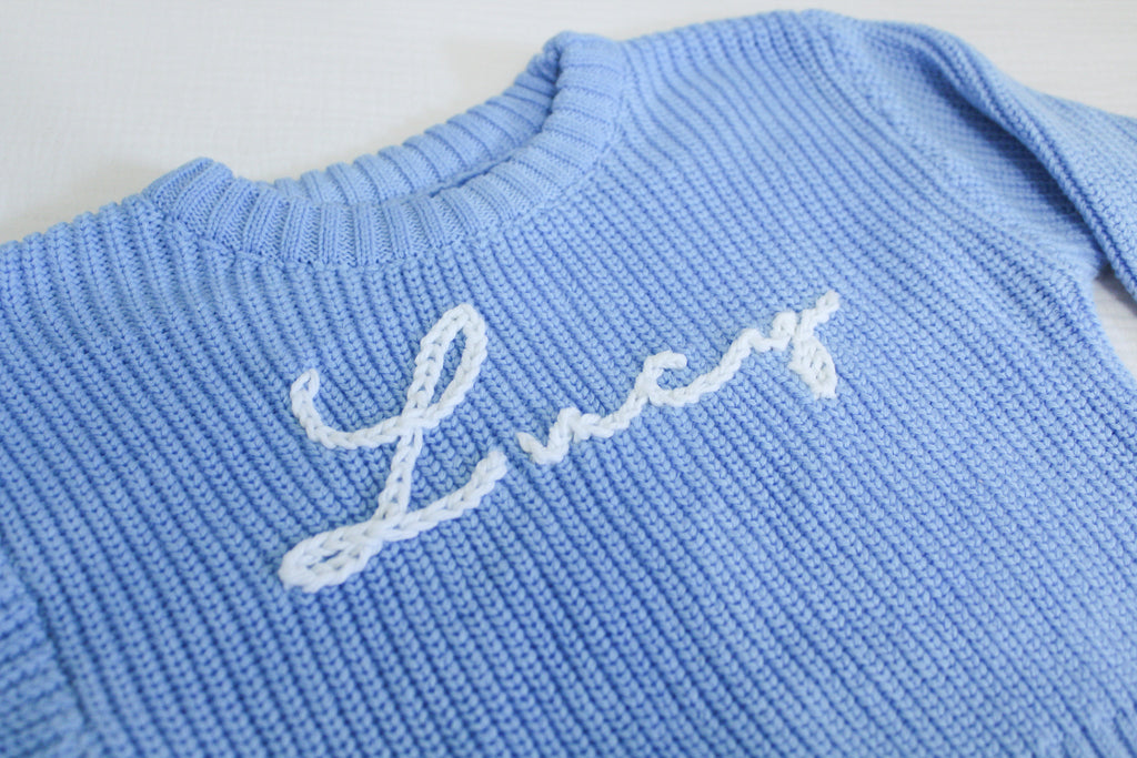 Custom “Grow With Me” Sweater