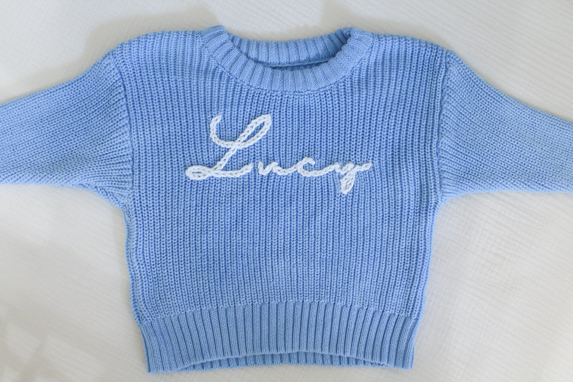 Custom “Grow With Me” Sweater